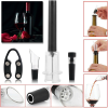 Set of 4 Foil Cutter Air Wine Opener Aerator Wine Stopper