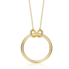 Collette Z 14K Gold Plated Pendant Necklace