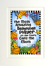 Basketball Mom/Grandma Themed Gifty Art