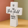 Tabletop Cross For This Child I Prayed