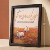 Framed Wall Art Family Where Your Heart