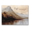 Wood Wall Plaque Trust In The Is. 26:4