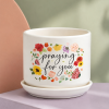 Planter Floral Praying For You