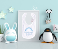 Baby Bib Blue Perfectly Made By God
