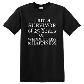 25 Years Of Wedded Bliss Shirt 2