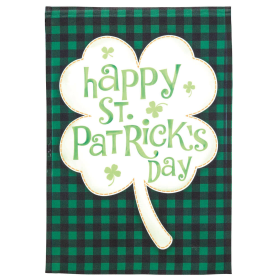 Flag Happy St Patricks Shamrock