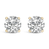 14K Yellow Gold 4.00 Cttw Lab Grown Diamond Earrings
