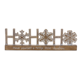 Ho Ho Ho Tabletop Sentiment Sign