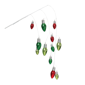 Hanging Holiday Light Spray