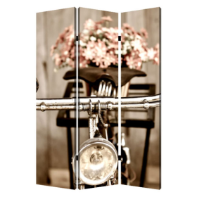 48" X 72" Multi Color Wood Canvas Valentine Screen