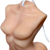 4" Natural Black Ice Scented Female Form Candle
