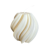 4" Ivory Day at the Spa Scented Candle