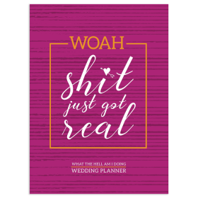 Woah! Undated Monthly Wedding Planner