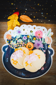 Halloween Cauldron Dinner Plates