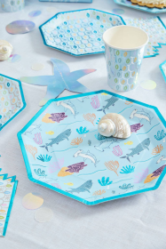 Shark Dinner Plates (8)