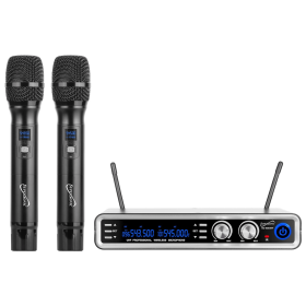 Supersonic UHF Dual Channel Wireless Microphone