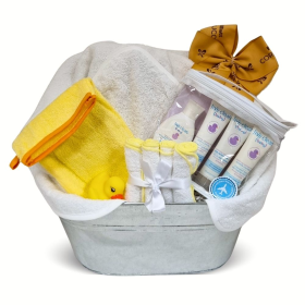 Rub-a-Dub-Dub Unisex Baby Gift Basket