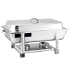 Stainless Steel Chafing Triple Tray Catering Dish Food Warmer