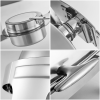 L Stainless Steel Chafing Food Warmer Catering Dish, Roll Top