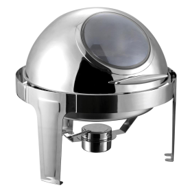 L Round Chafing Stainless Steel Food Warmer
