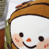 Festive Snowman Christmas Decorative Pillowcase
