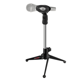Desktop Mic Stand Tripod Desk Microphone Holder Table Stand