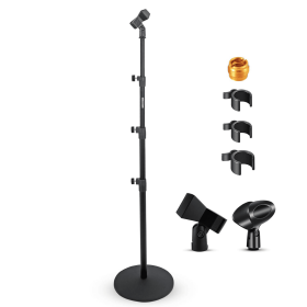 Mic Stand Floor Adjustable Universal Microphone Stand