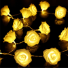 40 LEDs Rose Flower String Lights