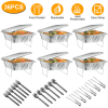36Pcs Disposable Chafing Dish Buffet Set