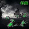 Halloween Skeleton Yard Sign Decorations
