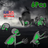 Halloween Skeleton Yard Sign Decorations