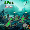 Halloween Skeleton Yard Sign Decorations