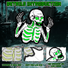 Halloween Skeleton Yard Sign Decorations