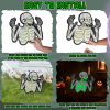 Halloween Skeleton Yard Sign Decorations