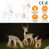 3 Sets of Reindeer Family