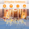 3 Sets of Reindeer Family