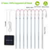 Solar Powered Meteor Shower String Lights