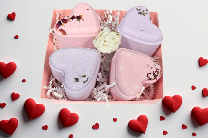 Heart Shaped Shower Steamers Gift Box, Shower Steamers