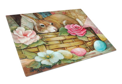 Easter Glass Cutting Board Large