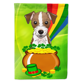 St. Patrick's Day/Dog Breed Flag Canvas