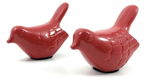 Vibhsa Bird Figurine of Health and Happiness Red