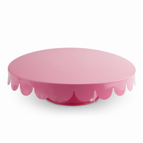 Pink Metal Cake Stand