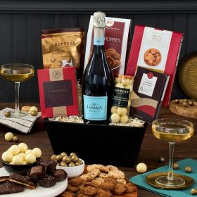Champagne & Truffles Gift Basket - Prosecco