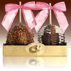 Fancy Chocolate Caramel Apple  Duet