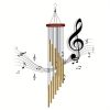 21.6 Inches Golden Vintage Wind Chime