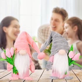 2PCS 15 inches Mother's Day Gnome Plush Decorations Gifts
