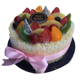 Artificial Fruit Cake Birthday Cake Party Decoration