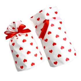 Red Heart Gift Wrapping Bags