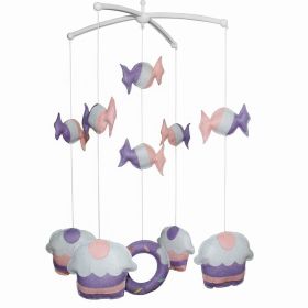 Candy Cupcake Baby Crib Mobile for Boys Girls Baby Shower