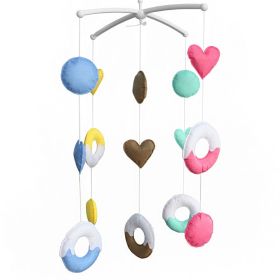 Handmade Baby Crib Mobile Infant Toy Nursery Bed Decoration